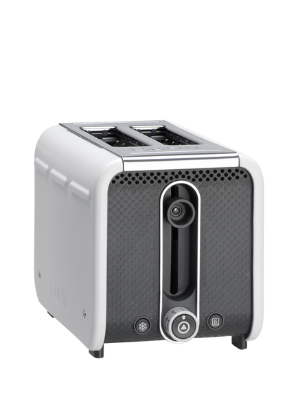 Dualit Studio 2-Slice Toaster, White, White