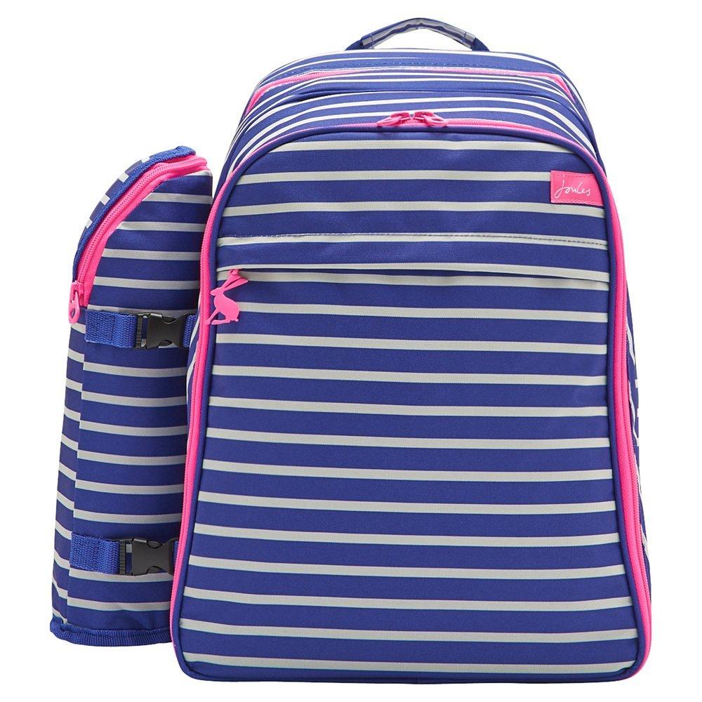 Joules Filled Picnic Rucksack, 4 Person, Stripe