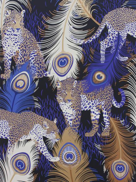 Matthew Williamson Leopardo Wallpaper, Multi W6805-01