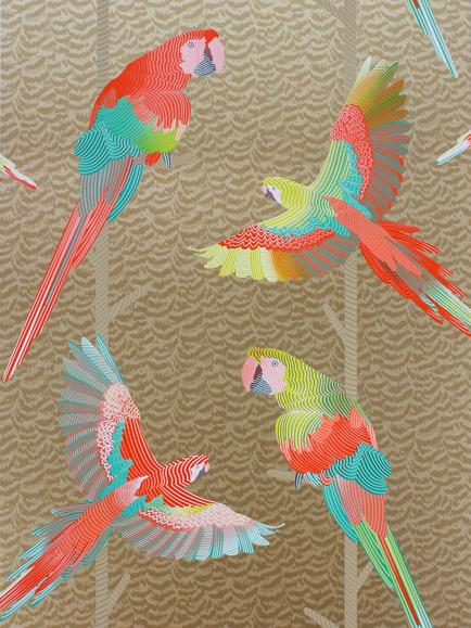 Matthew Williamson Arini Wallpaper, Multi W6806-04