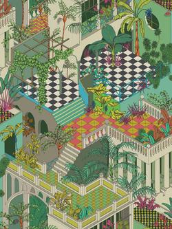 Cole & Son Miami Wallpaper, 105/4017
