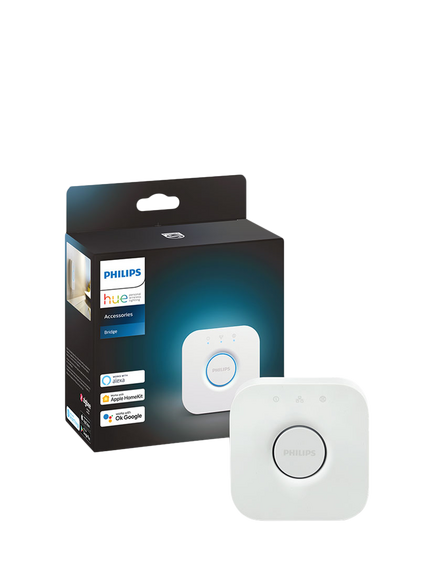 Philips Hue Personal Wireless Lighting Bridge, Apple Homekit Enabled - view 2, White