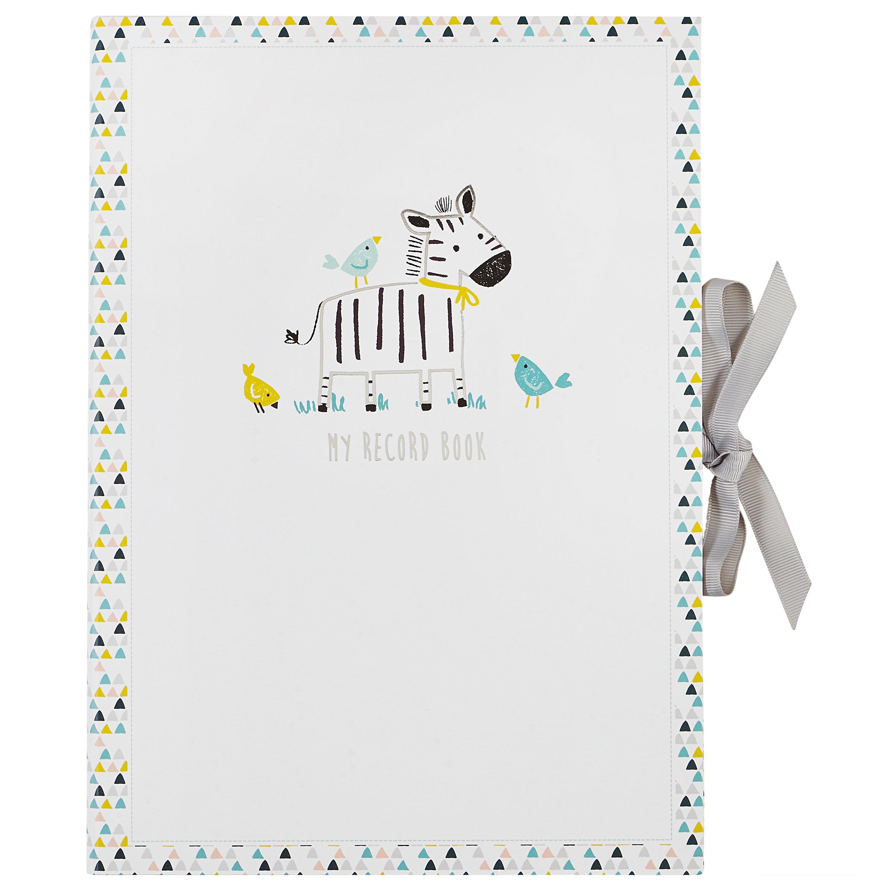 BABY BOOK | Black and buy White Zebra Album