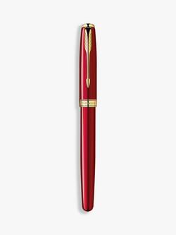 PARKER Sonnet Matt Lacquer Fountain Pen, Red/Black - view 2, Red / Black