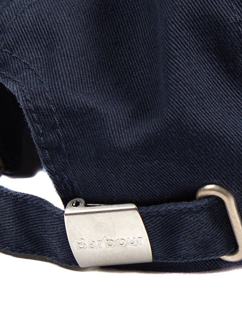 Product image 4 of 5, which shows Barbour Cascade Sports Baseball Cap, One Size, Navy