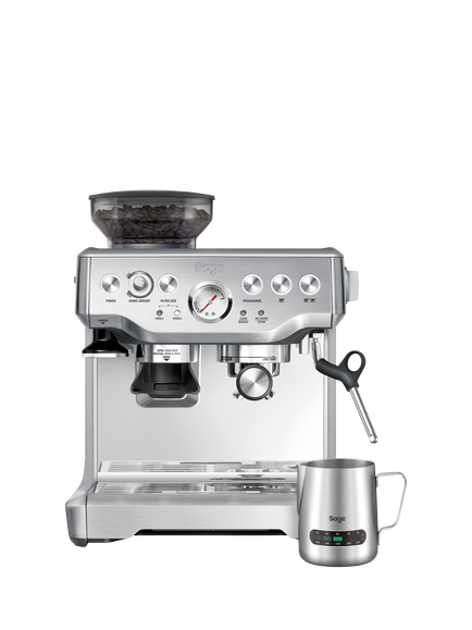 Sage Barista Express Bean to Cup Coffee Machine, Brushed Stainless Steel