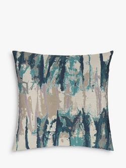 Harlequin Takara Cushion - view 2, Teal / Ink