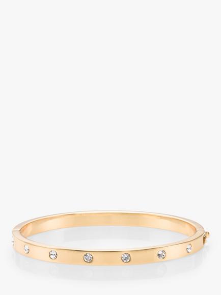 kate spade new york Set in Stone Bangle, Gold