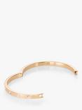 kate spade new york Glass Stone Hinged Bangle, Gold