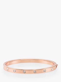 kate spade new york Set in Stone Bangle, Rose Gold