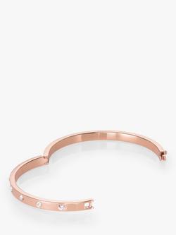 kate spade new york Set in Stone Bangle - view 2, Rose Gold