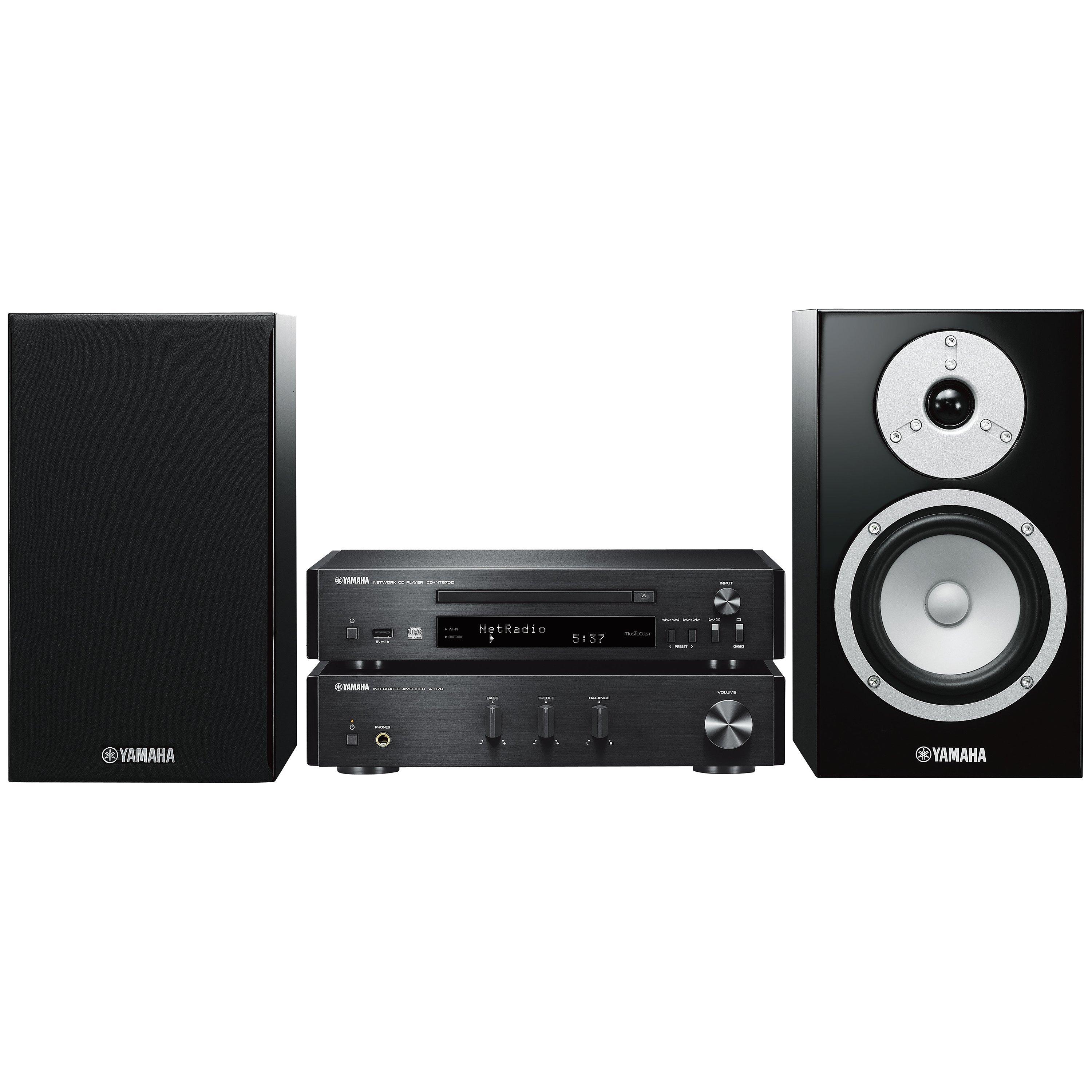 Yamaha MCR-N670 Wi-Fi, DLNA, Bluetooth Mini Hi-Fi System