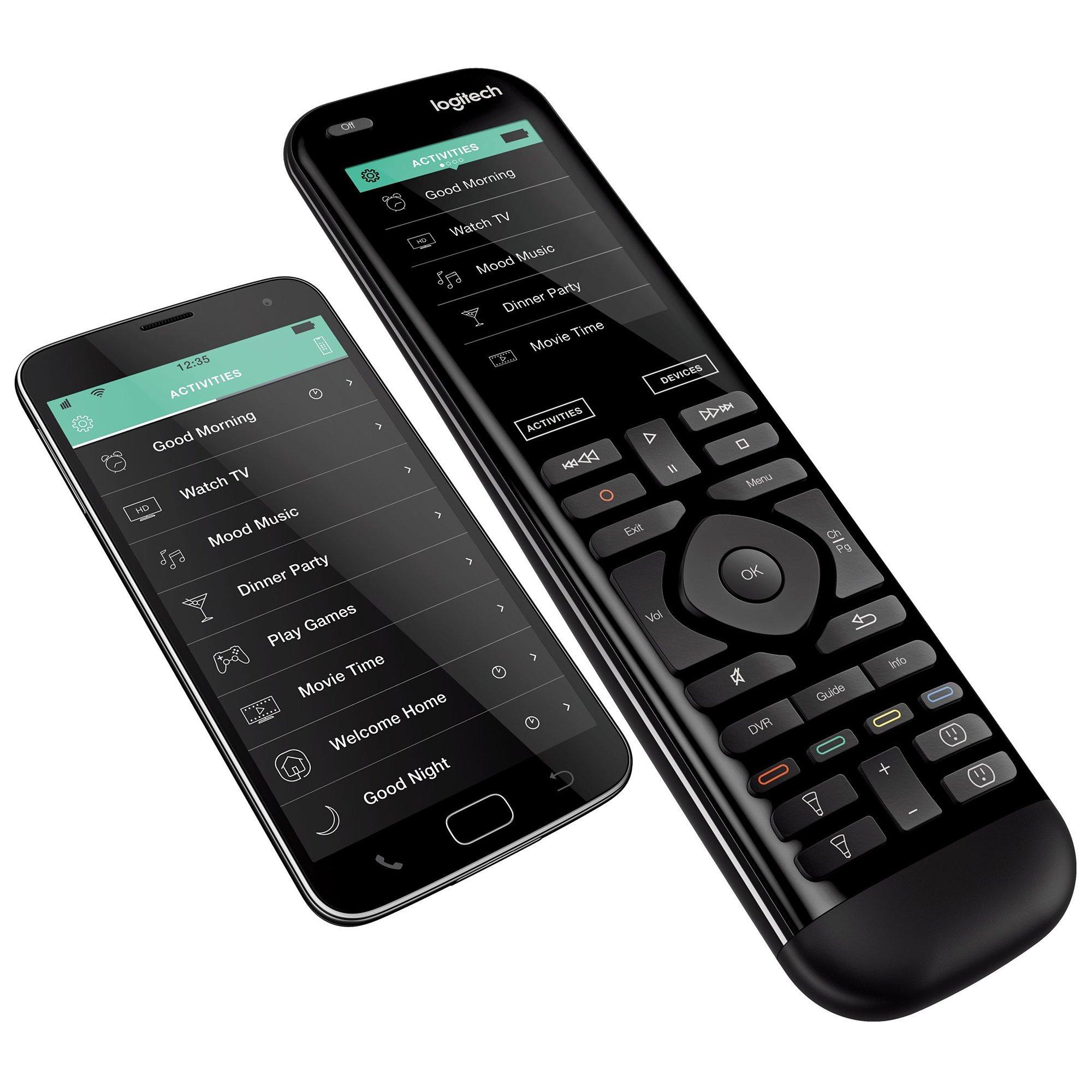 Logitech Smart Home Harmony Elite Pack, Hub & 950 Remote With 2.4" Colour Touchscreen