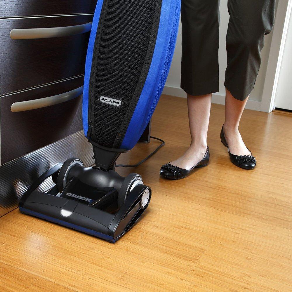 Oreck Magnesium SP LW100 Upright Vacuum Cleaner Black Blue