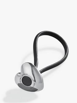 Georg Jensen Heart Keyring - view 2, Silver