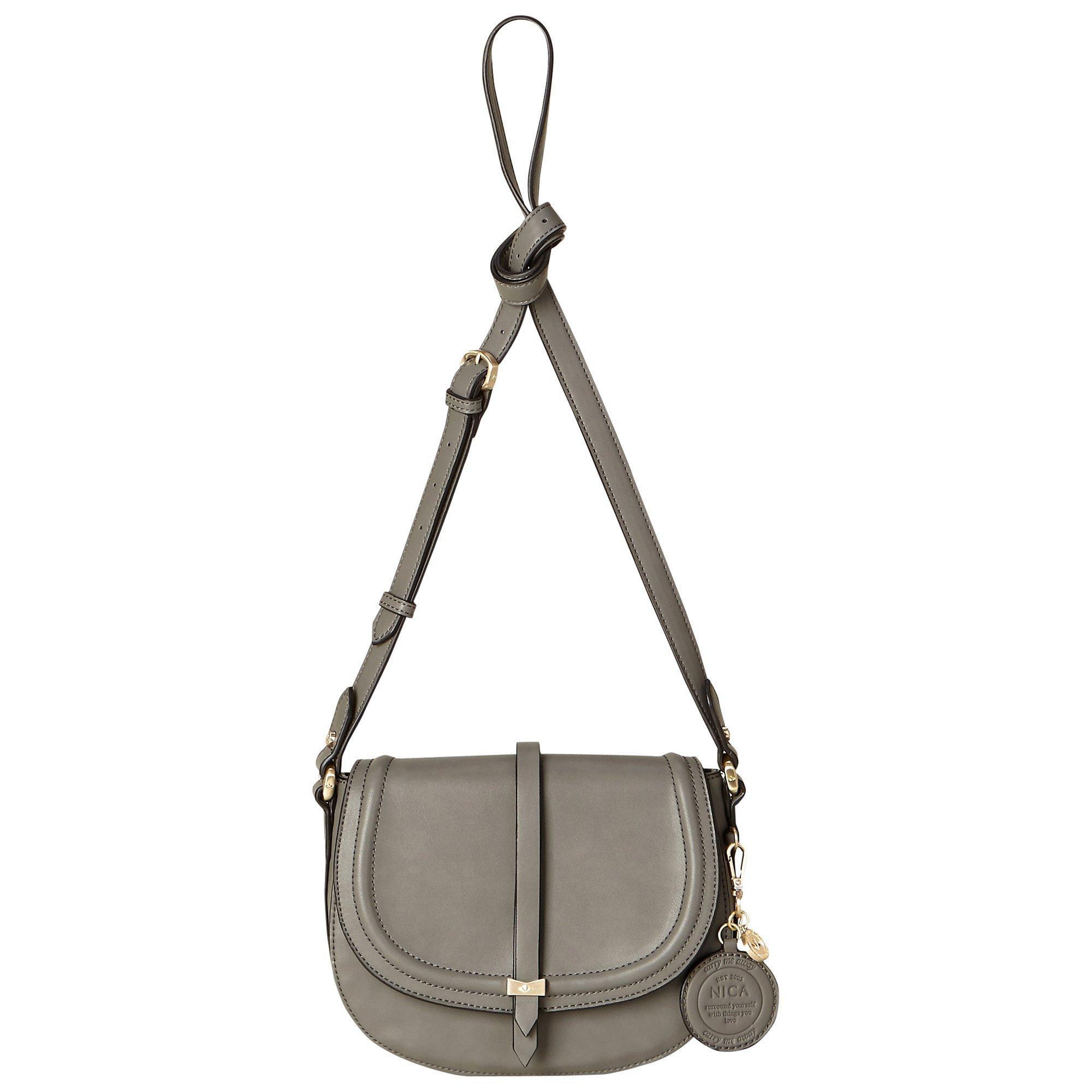 Nica Daisy Mini Saddle Bag, Grey