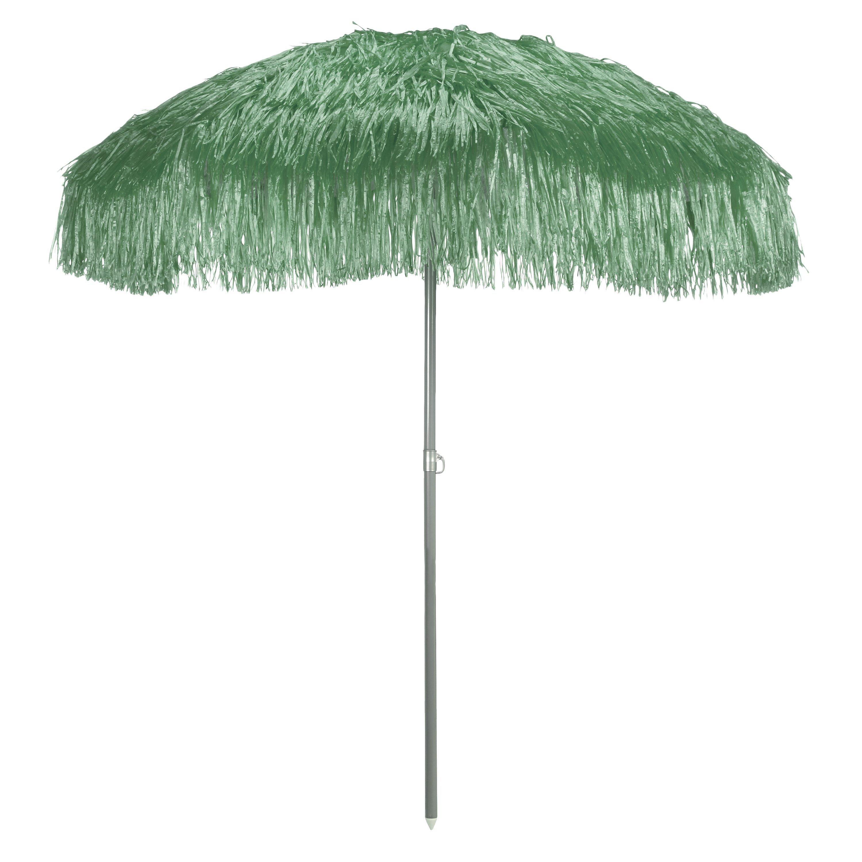 Raffia Freestanding Outdoor Parasol, 2.2m