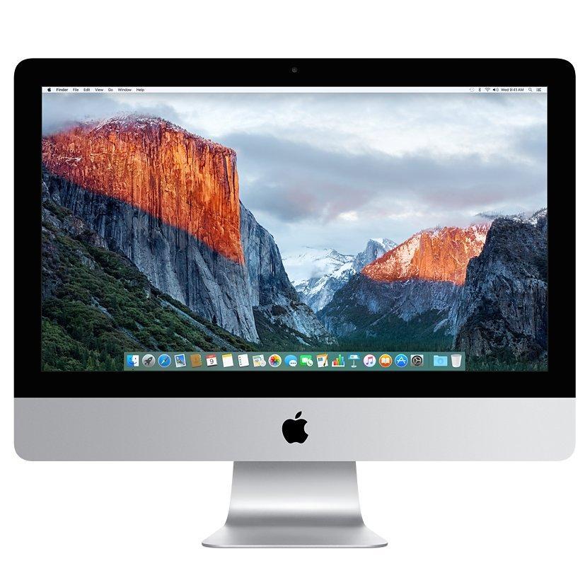 Apple iMac MK142B/A All-in-One Desktop Computer, Intel Core i5, 8GB RAM, 1TB, Intel HD Graphics 6000, 21.5" Full HD, Silver
