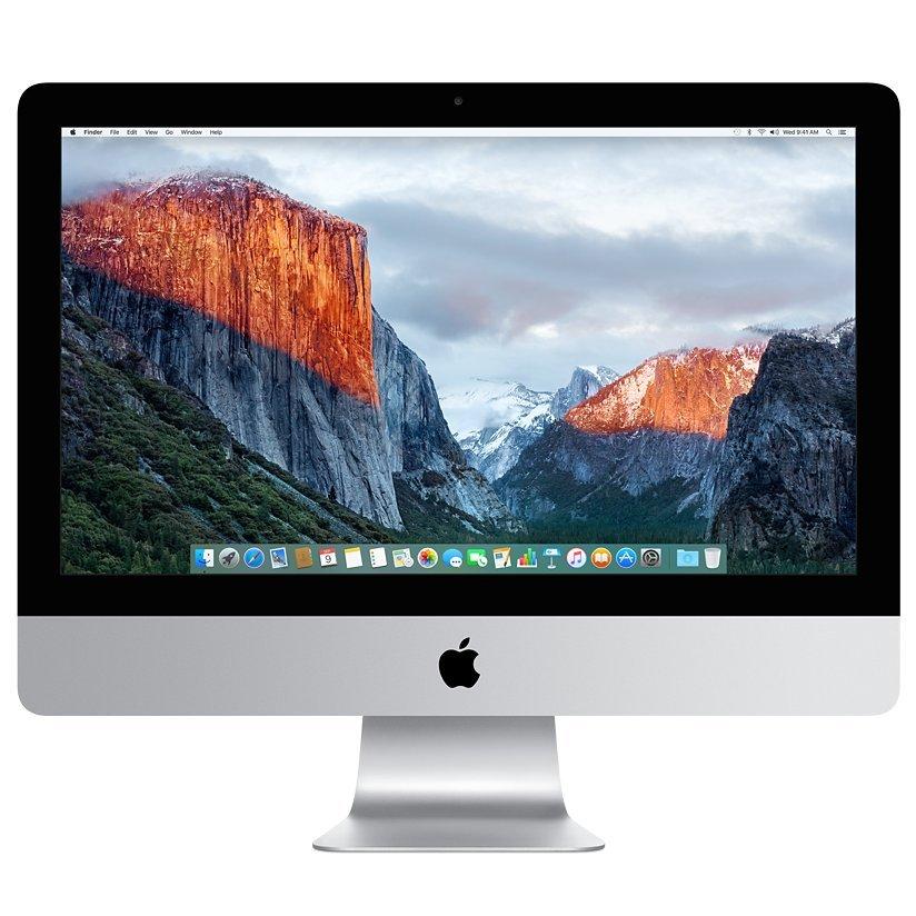 Apple iMac with Retina 4K display MK452B/A All-in-One Desktop Computer, Intel Core i5, 8GB RAM, 1TB, Intel Iris Pro Graphics 6200, 21.5", Silver