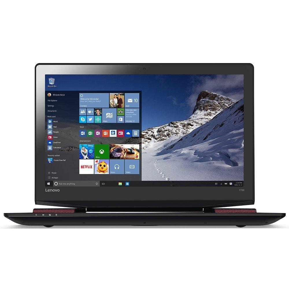 Lenovo Ideapad Y700 Gaming Laptop, Intel Core i7, 16GB RAM, 256GB, NVIDIA GTX 960M, 15.6" Full HD, Black