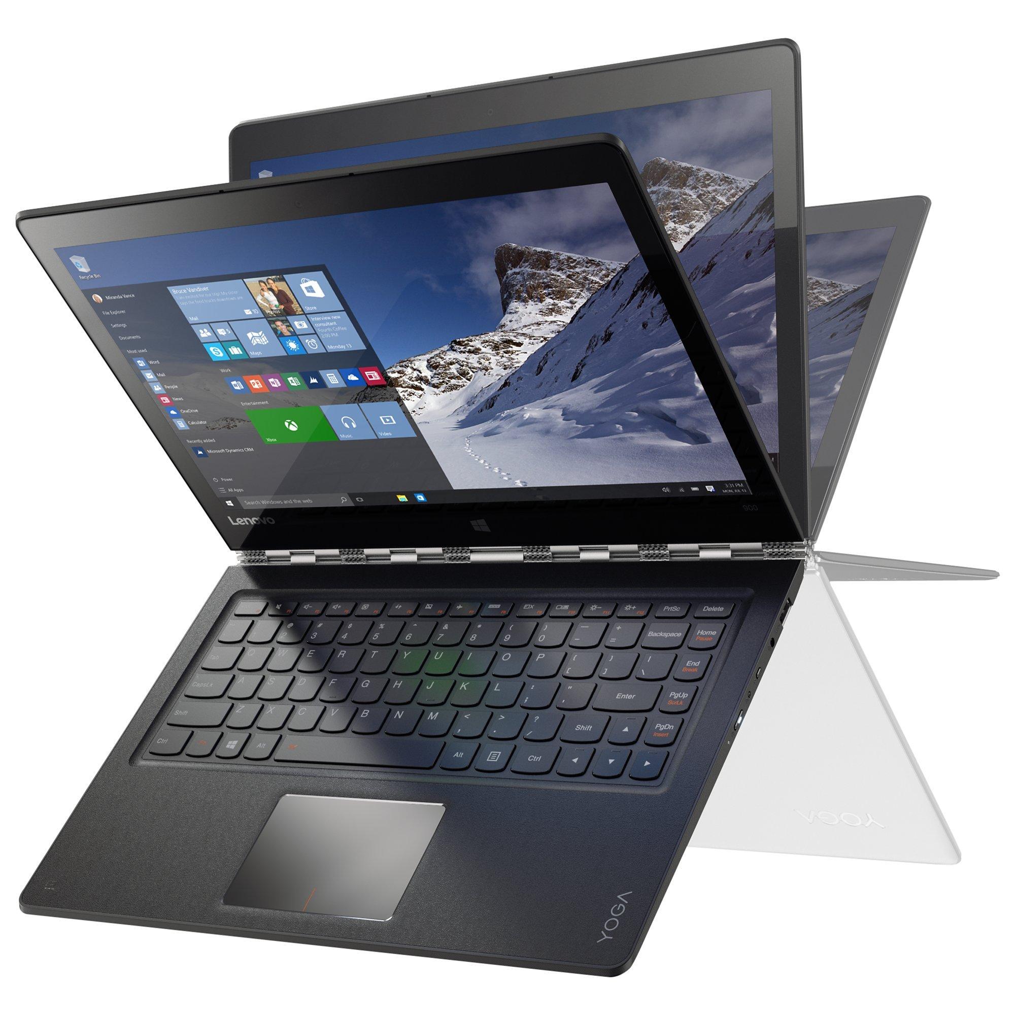 Lenovo YOGA 900 Convertible Laptop, Intel Core i7, 8GB RAM, 256GB SSD, 13" QHD+ Touch Screen