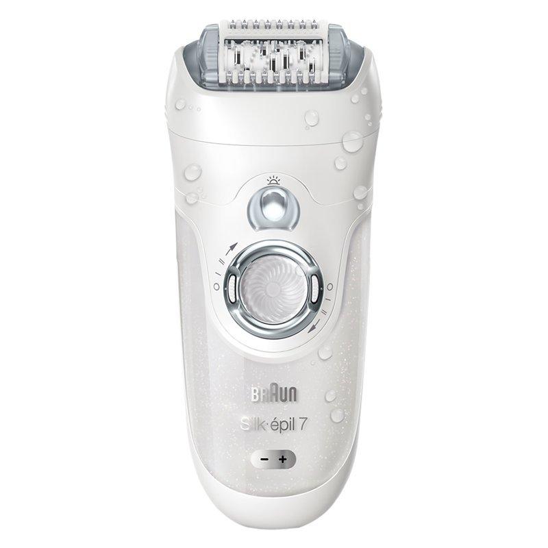 Braun Silk-épil 7-7561 Wet & Dry Dual Epilator with 6 Attachments