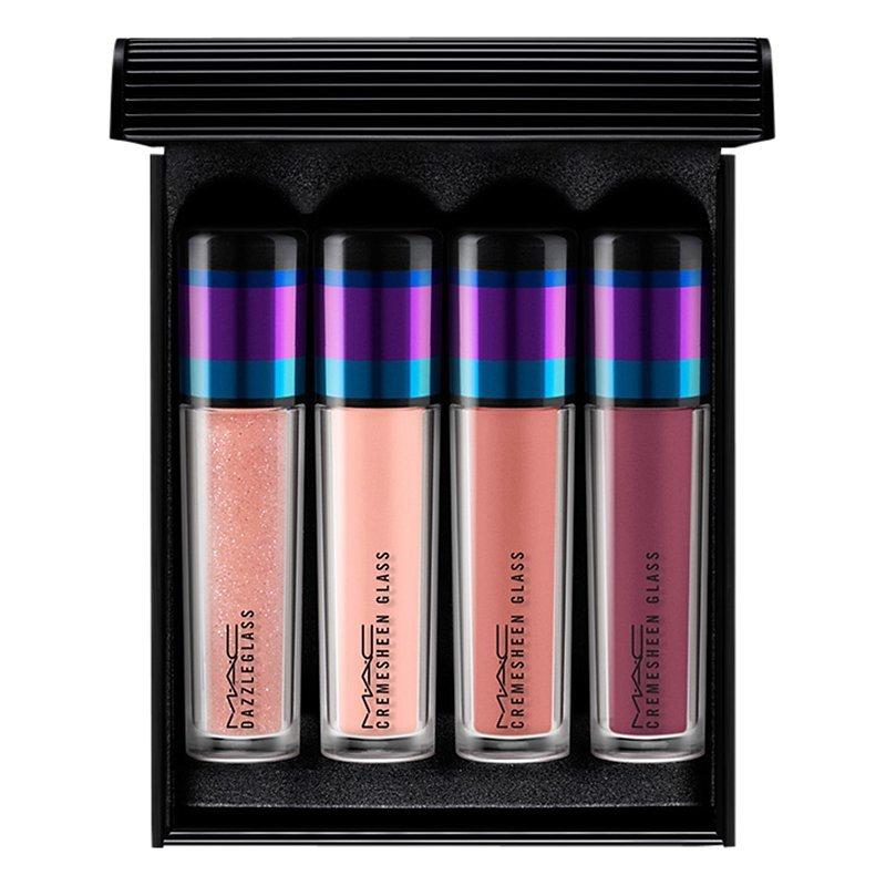MAC Irresistibly Charming Lip Gloss Makeup Gift Set Nude