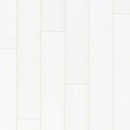 Quick-Step Impressive Collection Laminate Flooring, 1.835m² Pack, White Planks, IM1859