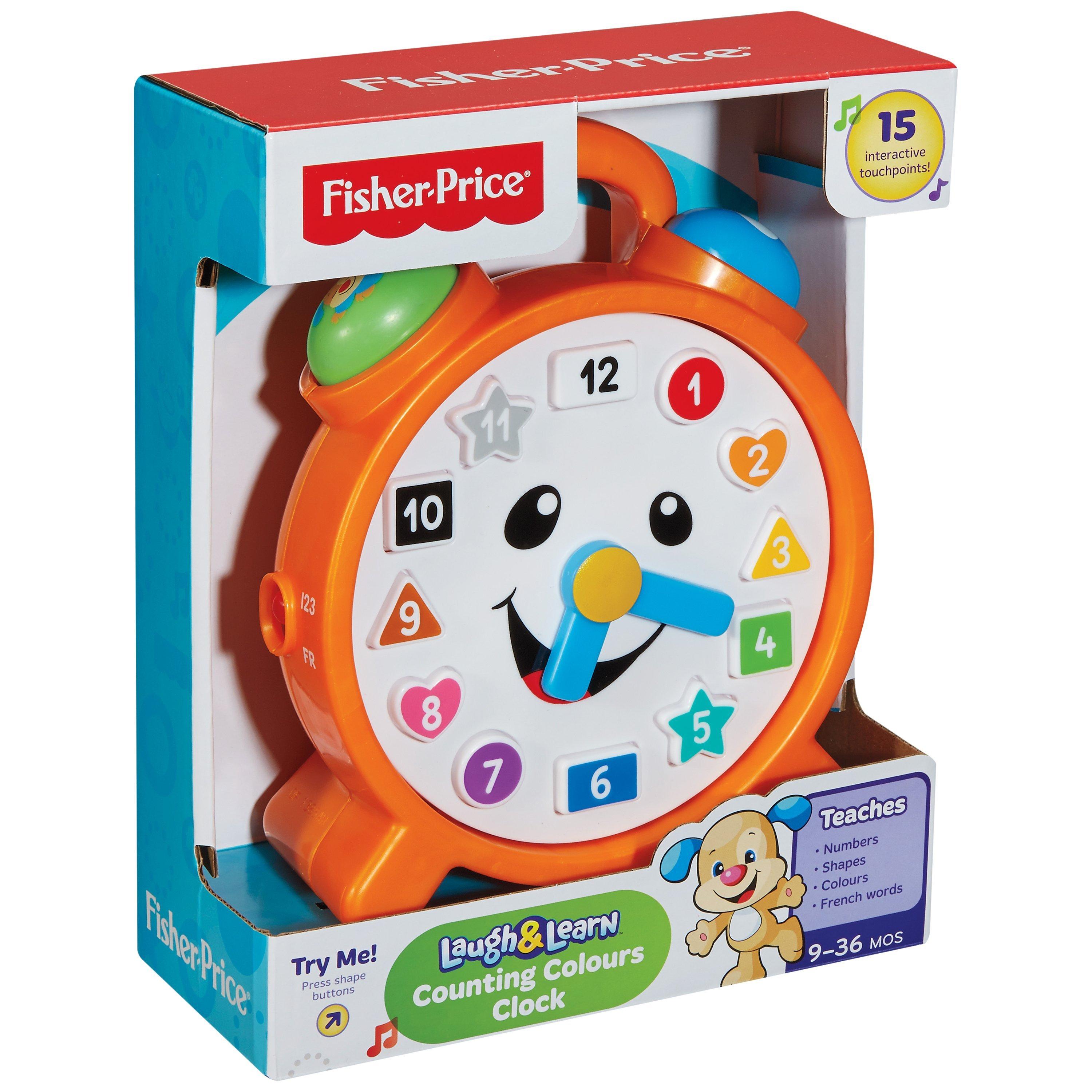 The Fisher-Price Laugh & Learn Counting Colours Clock