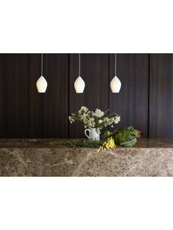 Original BTC Fin Large Pendant Light, White - view 2, White