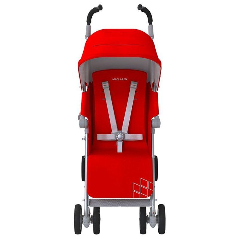 Maclaren Techno XT Stroller Red Silver