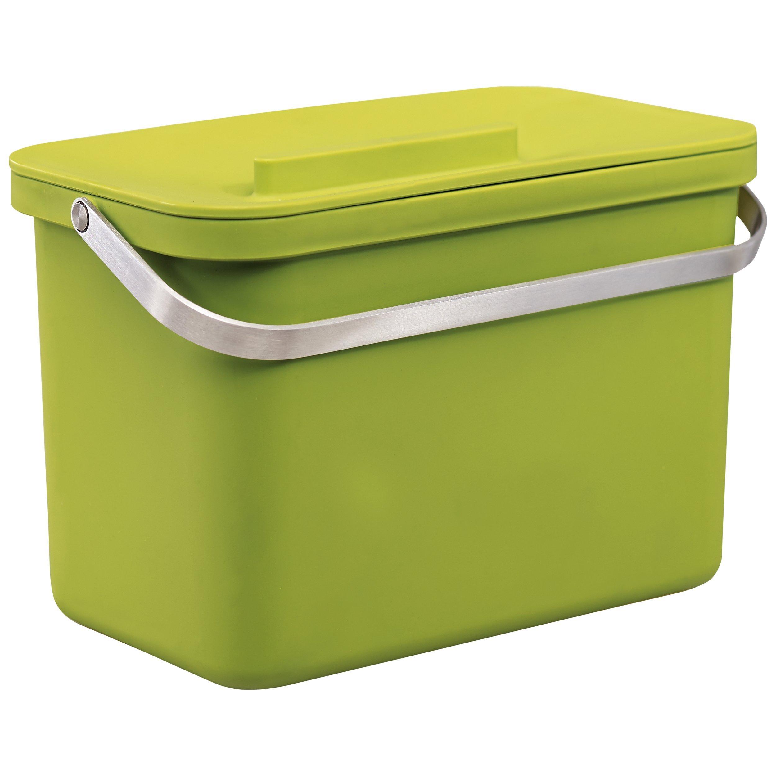 Joseph Joseph Totem Food Waste Caddy, Green, 4L