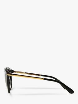 Dolce & Gabbana DG4268 Round Sunglasses - view 2, Black