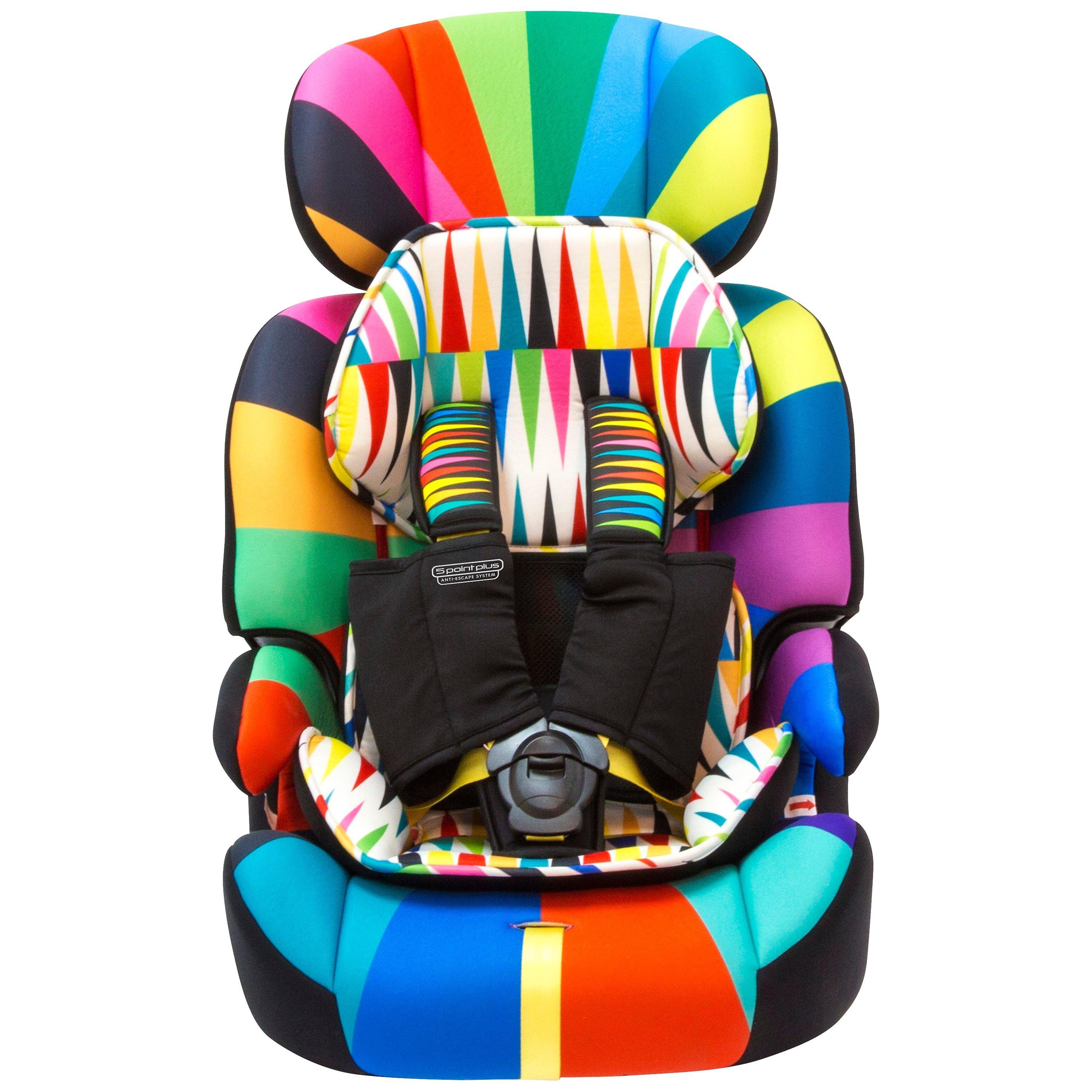 Cosatto Zoomi 5 Point Plus Group 1, 2 & 3 Car Seat, Go Brightly