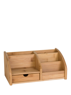 Osco Bamboo Desk Organiser
