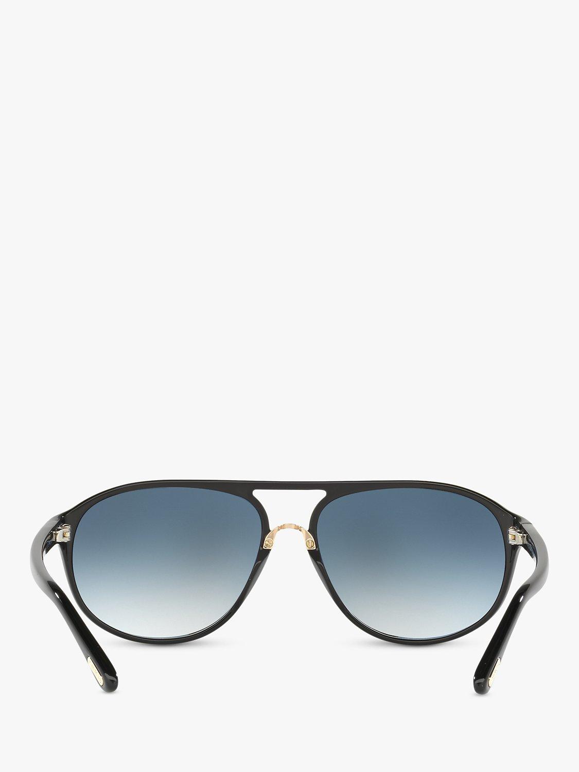 Black gradient aviator sunglasses hotsell