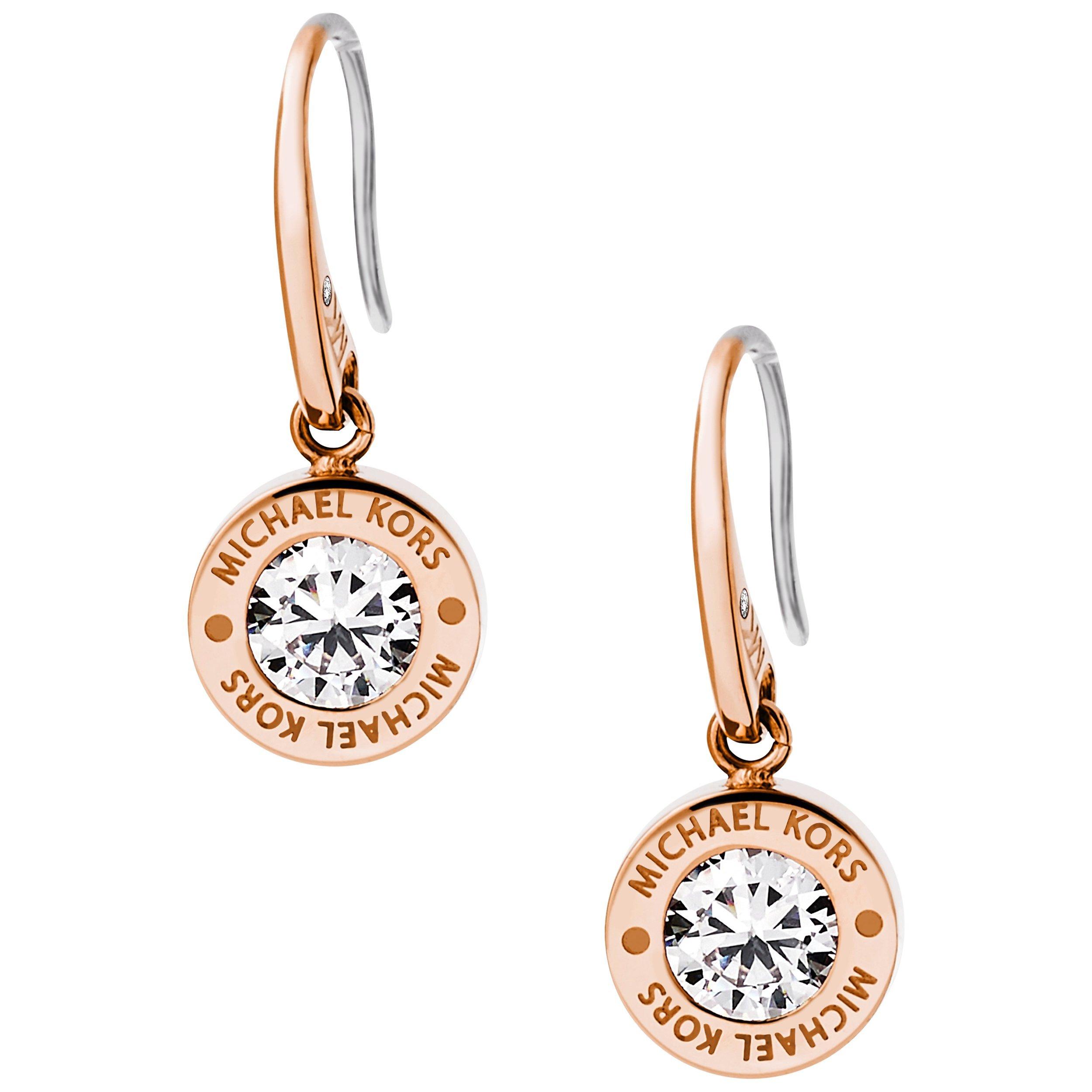 Rose gold earrings michael kors online