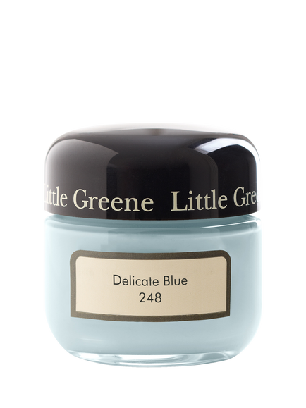 The Little Greene Paint Company Absolute Matt Emulsion Blues & Purples Tester Pot, Delicate Blue (248)