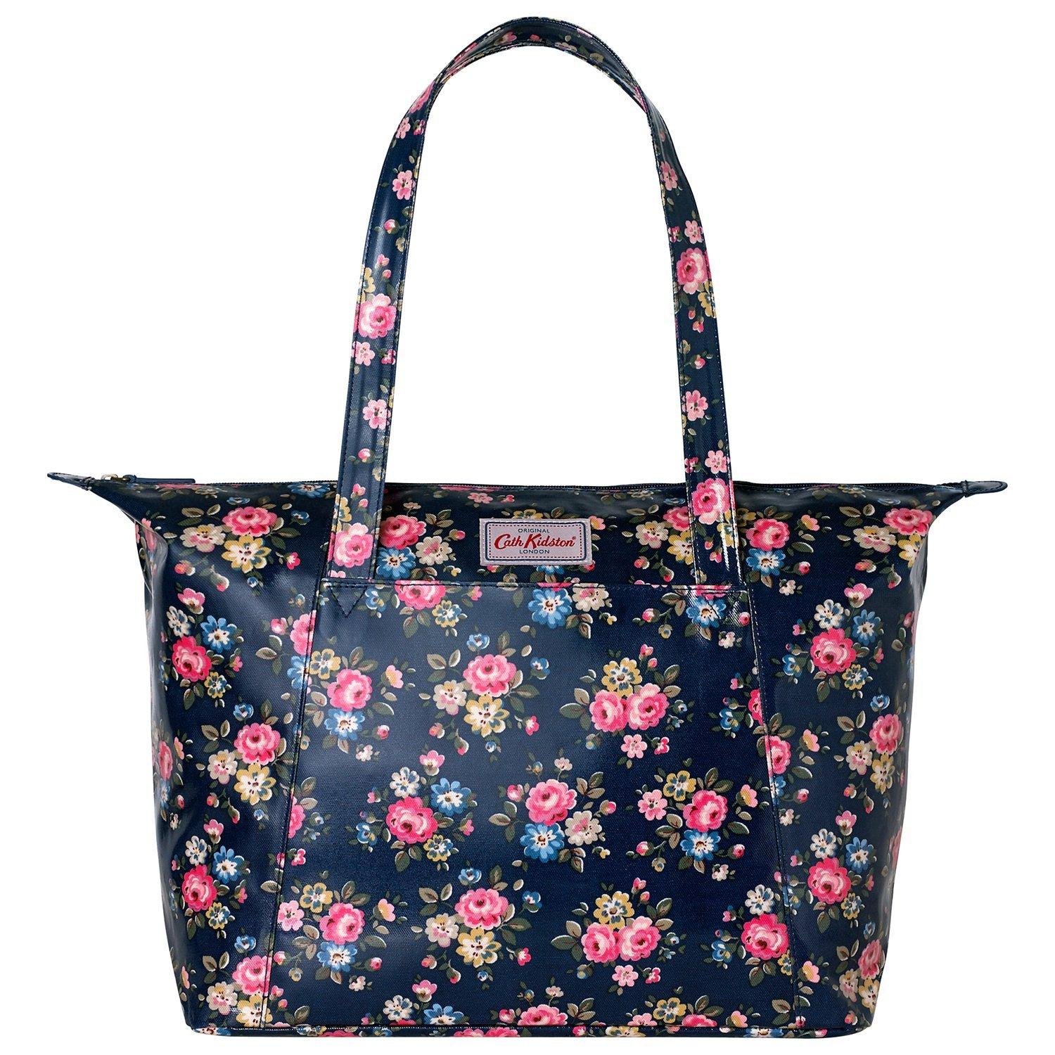 Large navy handbag online