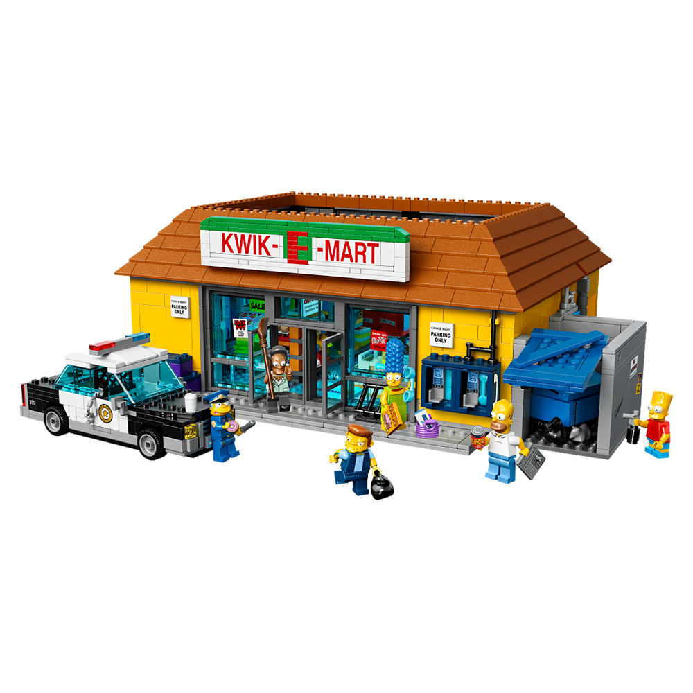 Simpsons lego kwik e mart on sale