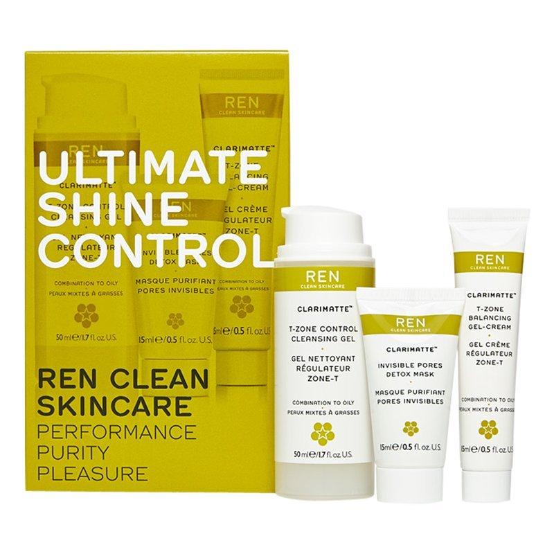 REN Clean Skincare Clarimatte Ultimate Shine Control Skincare Gift Set