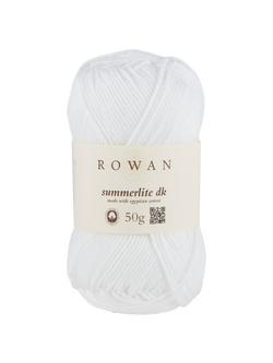 Rowan Summerlite DK Yarn, 50g, White