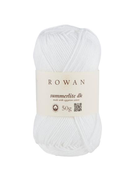 Rowan Summerlite DK Yarn, 50g, White