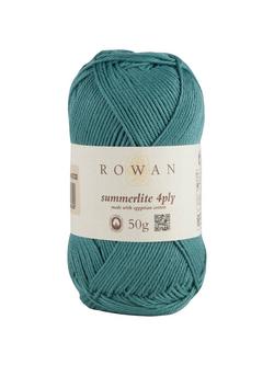 Rowan Summerlite 4 Ply Yarn, 50g, Aqua