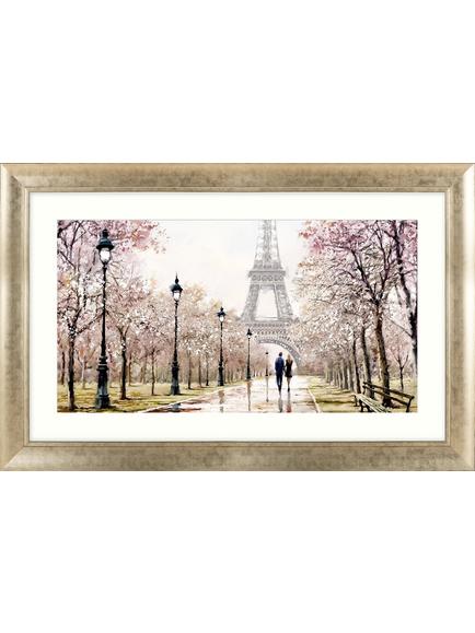 John Lewis Richard Macneil 'Eiffel Tower' Framed Print, 72 x 112cm, Multi, Multi