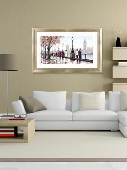 John Lewis Richard Macneil 'Thames View' Framed Print, 72 x 112cm, Multi - view 2, Multi