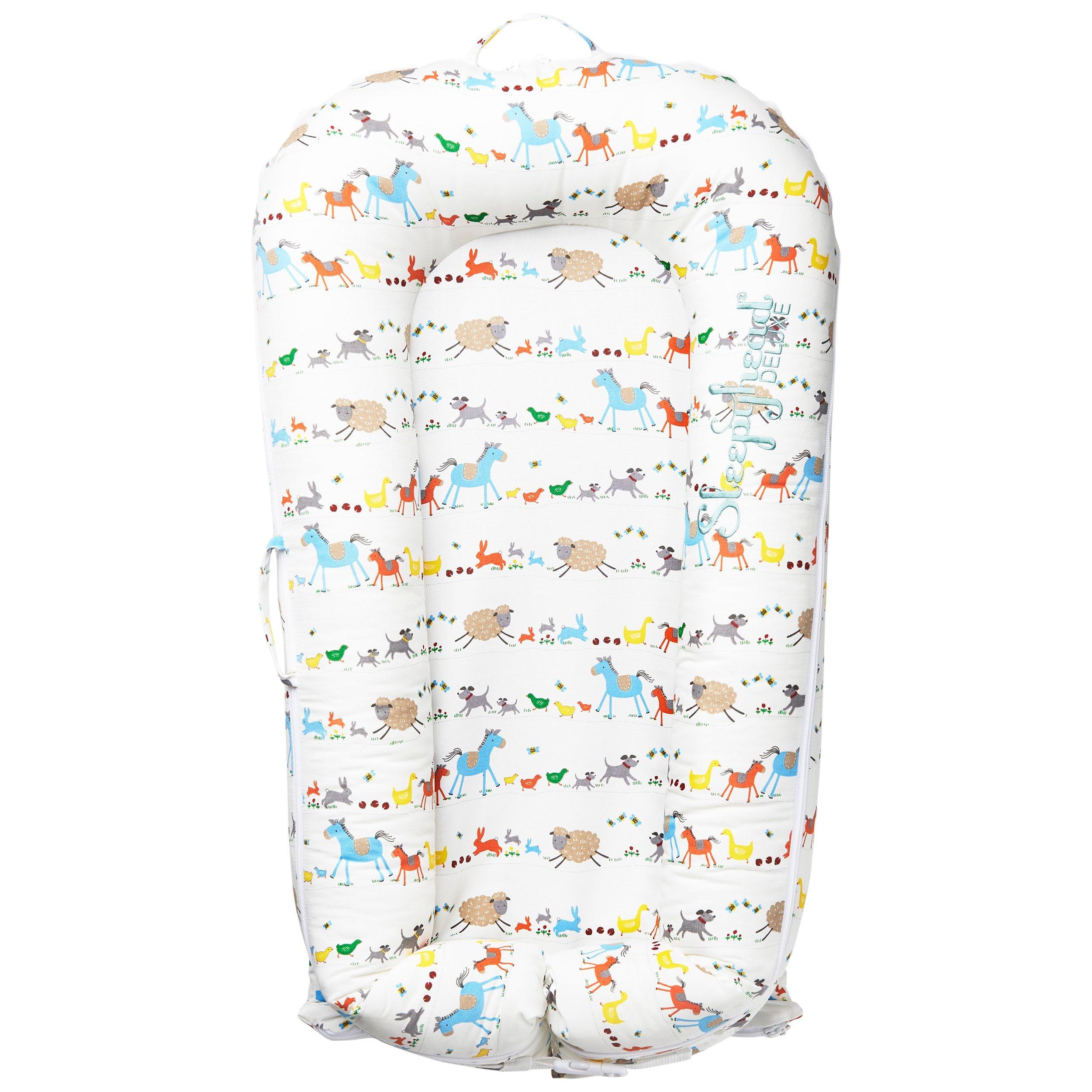 Sleepyhead Deluxe Baby Pod Cover, Farmyard