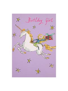 Woodmansterne Magical Flight Birthday Card