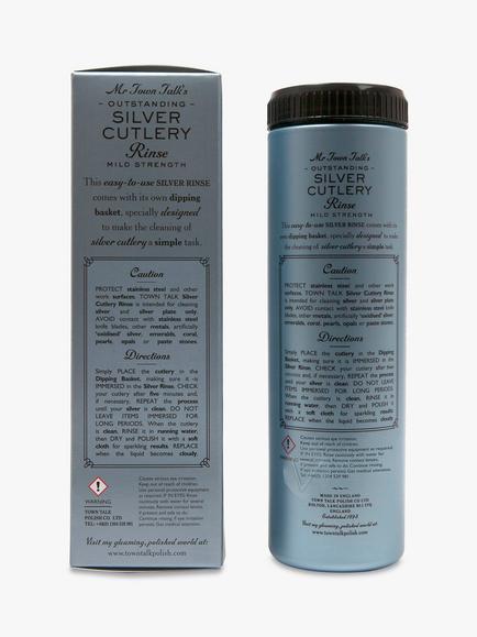 Town Talk Silver Cutlery Rinse, Mild Strength, 600ml - view 2, 