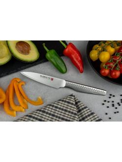 GLOBAL NI Series, Utility Knife, 11cm - view 2, Silver